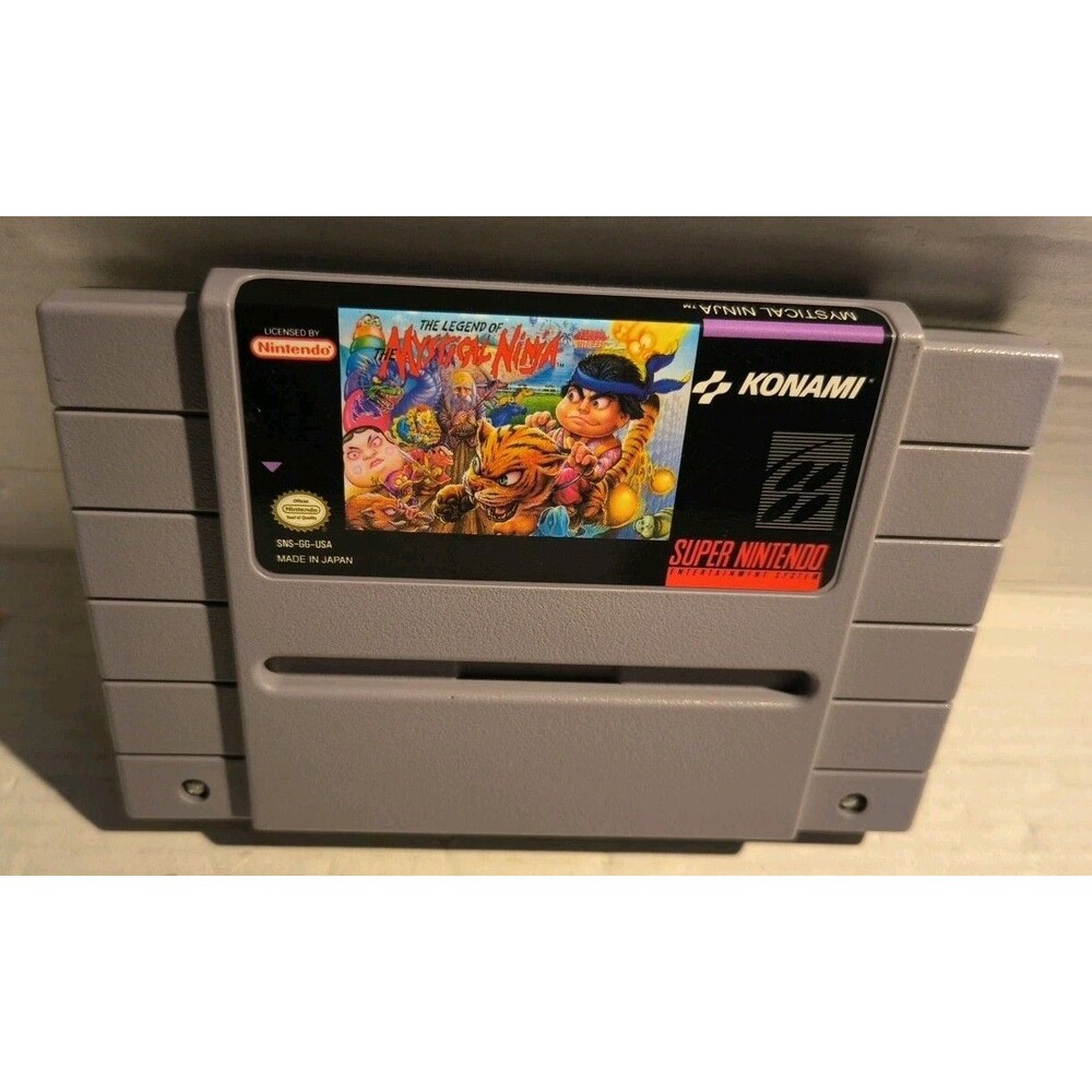 Mystical Ninja Super Nintendo SNES Konami Vtg (1997) Goemon [VG] FREEE SHIPPING